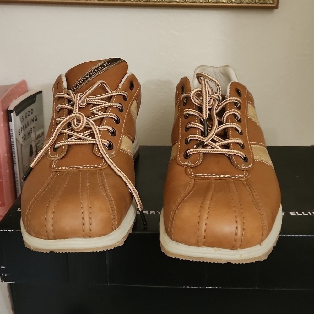 Perry Ellis Chaser Shoes Boys 6 1/2 Ladies 8 Contemporary Party Church School - Picture 3 of 11